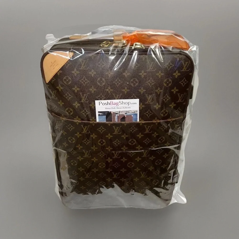 Louis Vuitton Pegase 55 Monogram Carry-On Suitcase w/ Dustbag - Picture 13 of 13